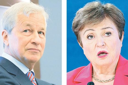jamie dimon - krystalina georgieva